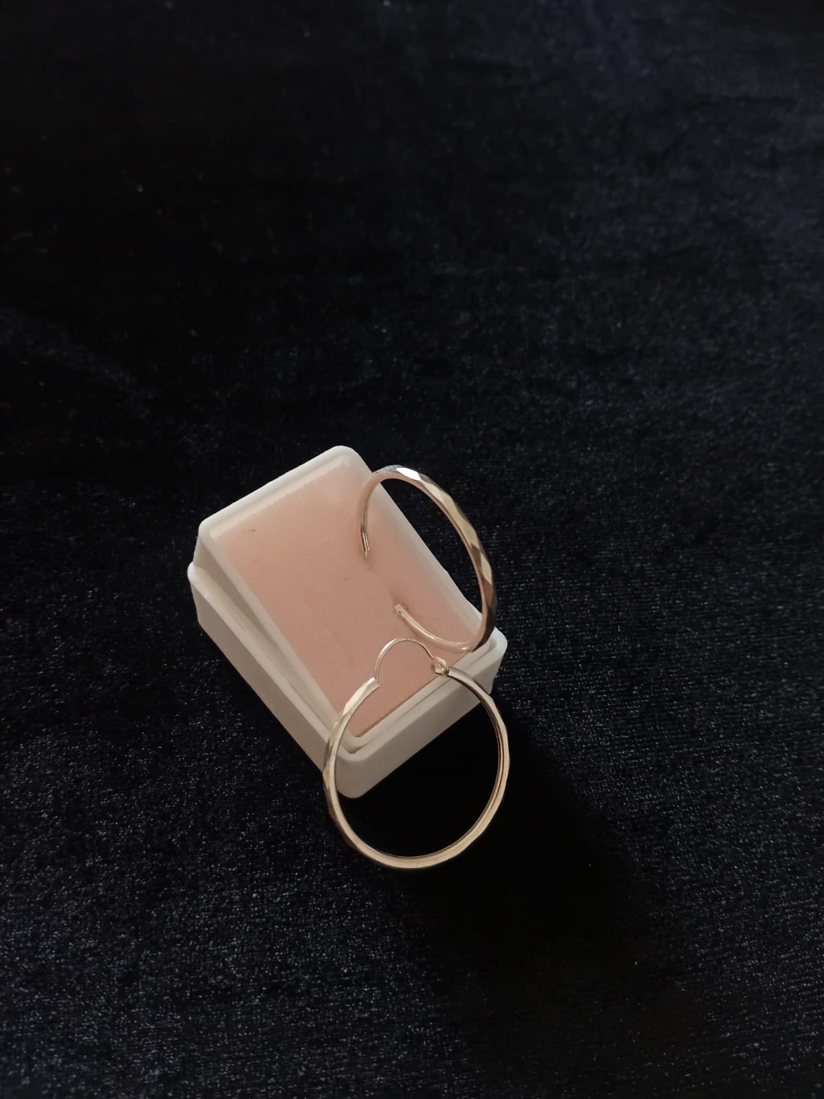 Arracada gruesa plata .925