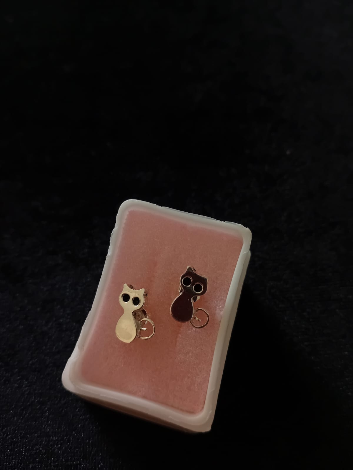Arete poste mariposa plata .925