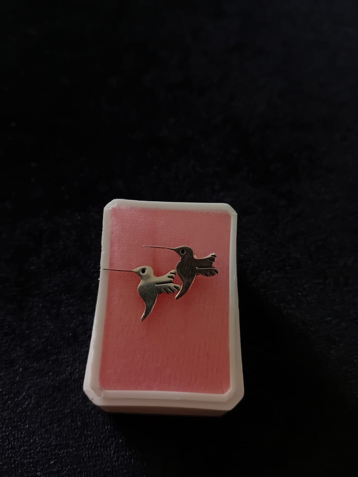 Arete poste mariposa plata .925