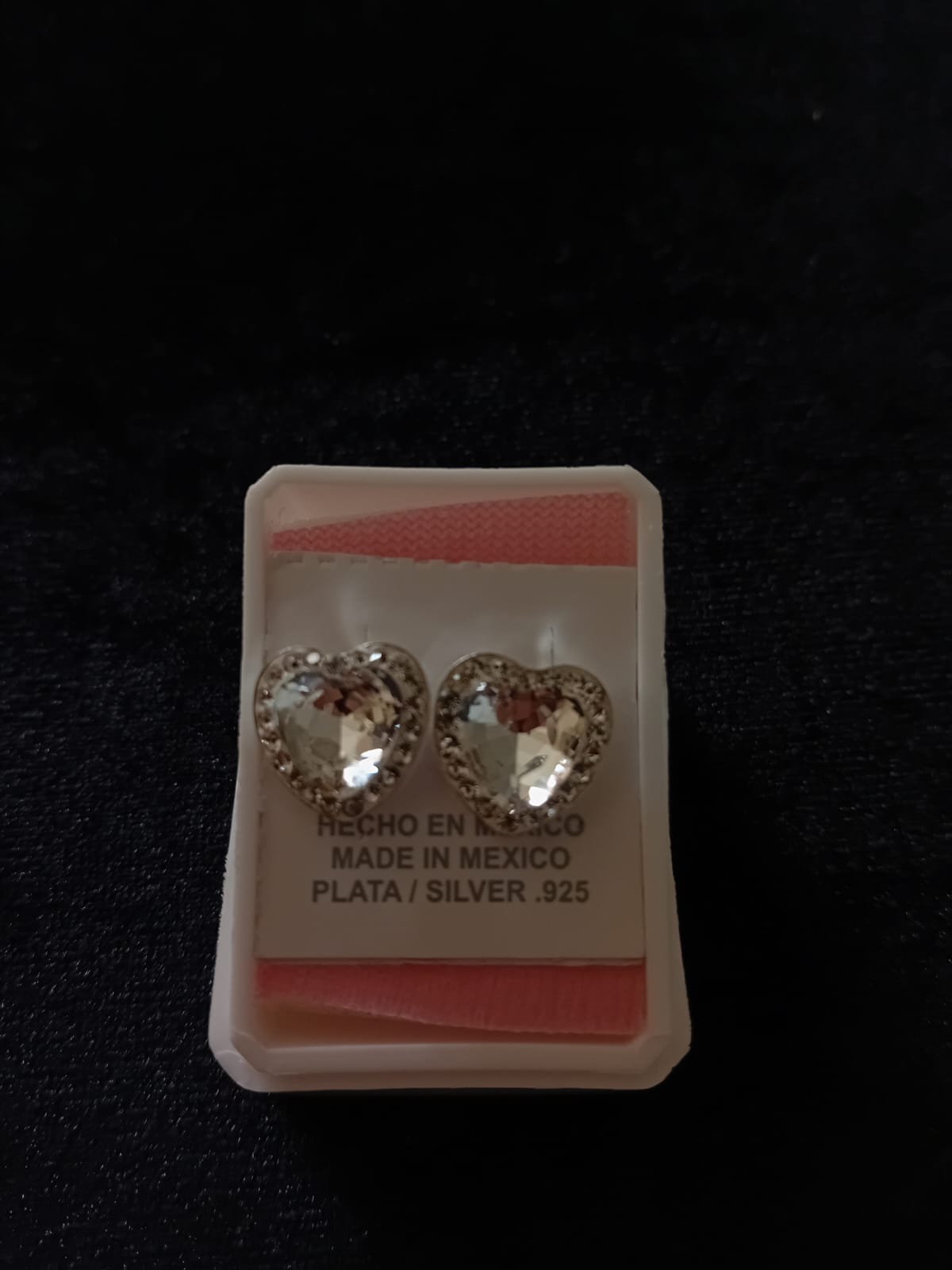 Arete poste mariposa plata .925