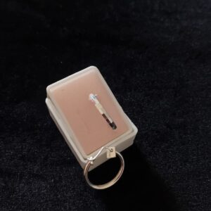 Arracada gruesa plata .925