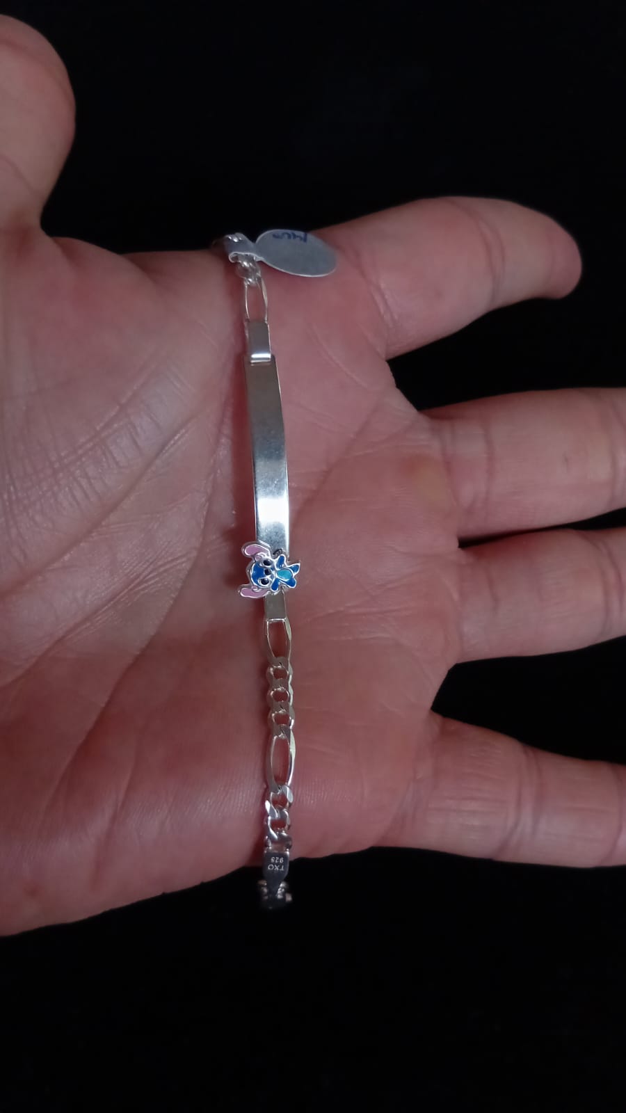 Esclava niños plata .925