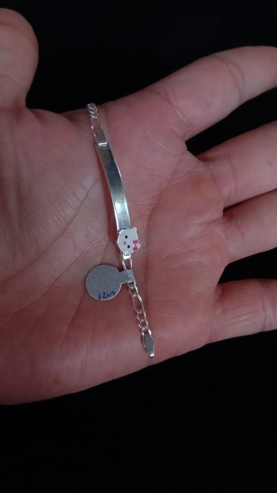 Esclava niños plata .925