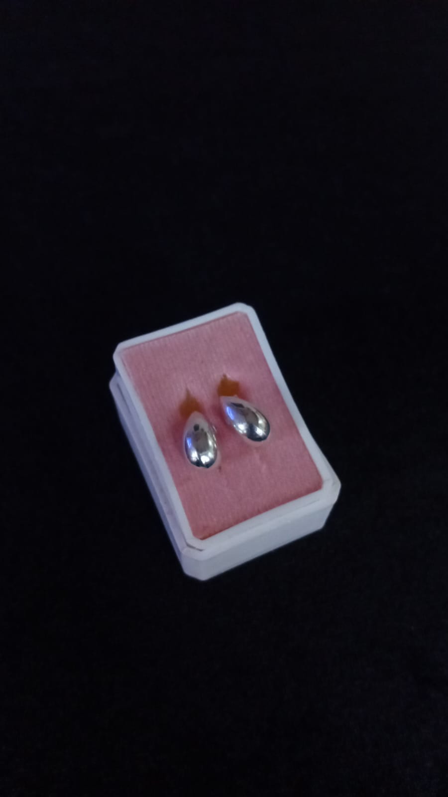 Arete poste mariposa plata .925