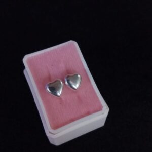 Arete poste mariposa plata .925