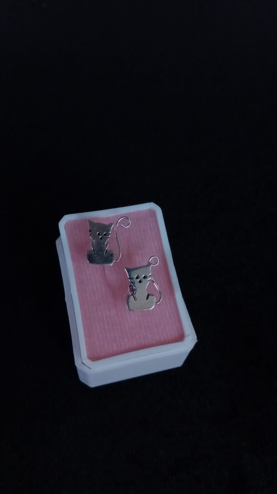 Arete poste mariposa plata .925