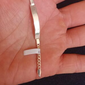 Esclava niños plata .925