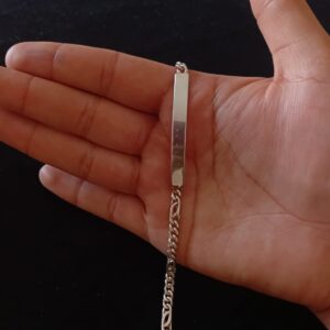 Esclava gruesa plata .925
