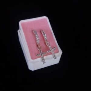 Arracada huggis plata .925
