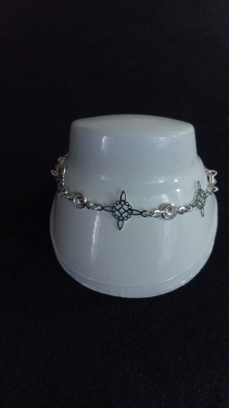 Pulsera figura plata .925