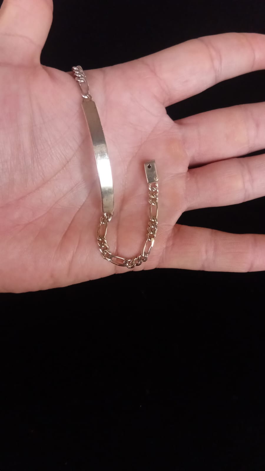 Esclava gruesa plata .925