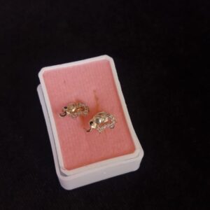 Arete poste mariposa plata .925