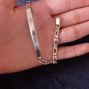 Esclava gruesa plata .925