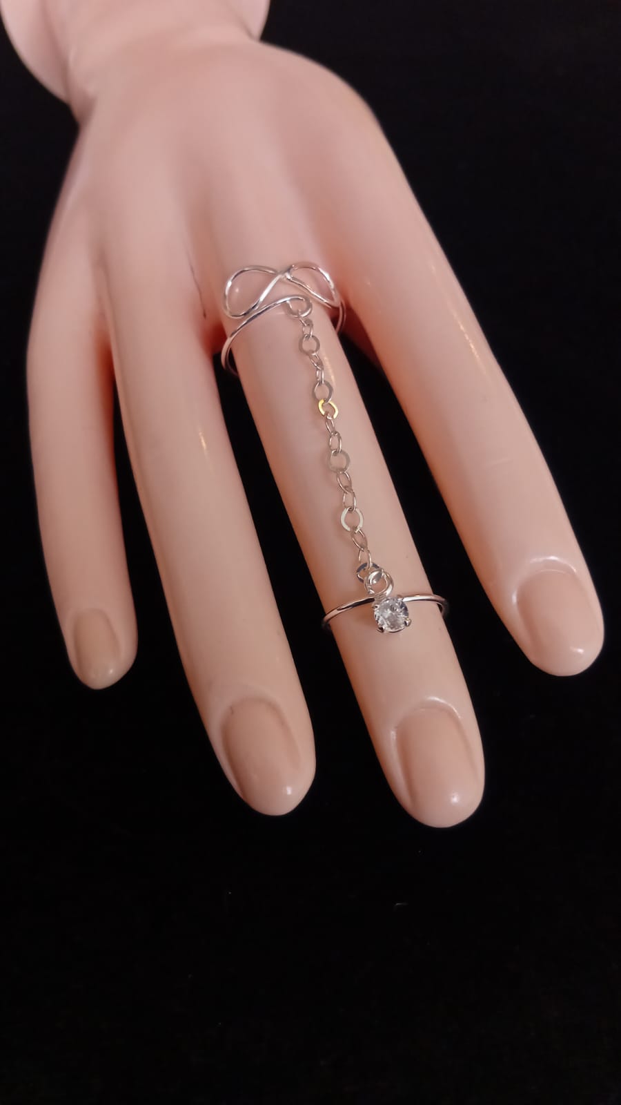 Anillo dama plata .925