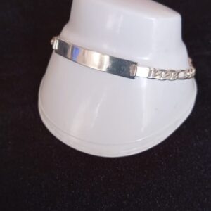 Esclava gruesa plata .925