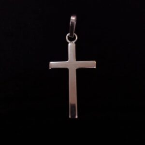 Cruz chica plata .925