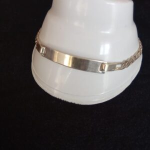 Esclava gruesa plata .925