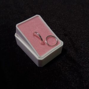 Arracada gruesa plata .925