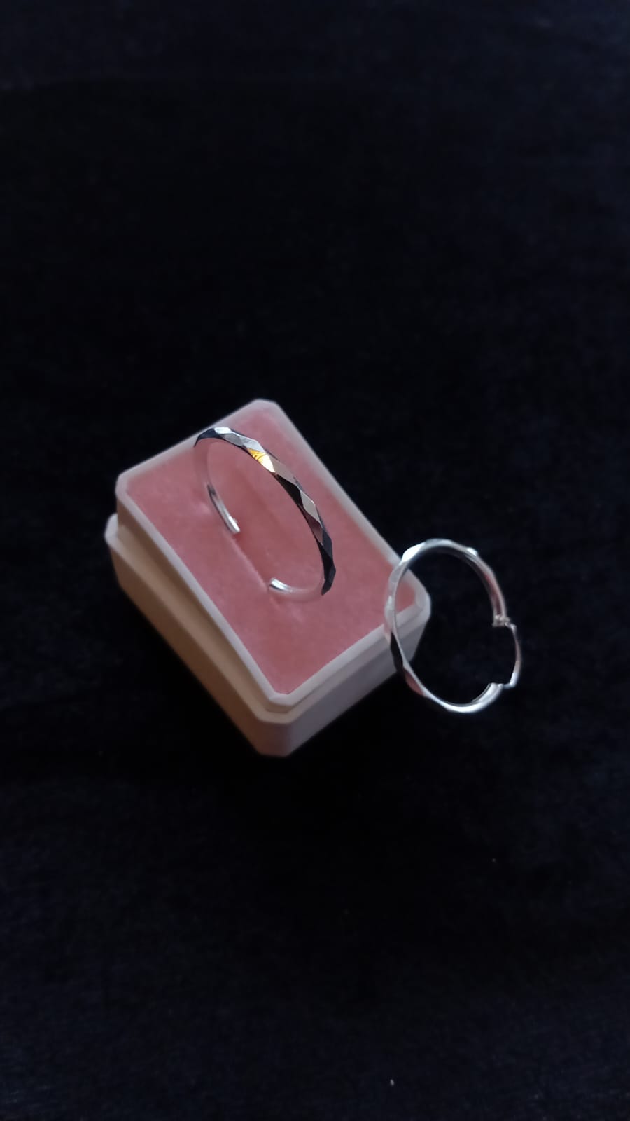 Arracada gruesa plata .925