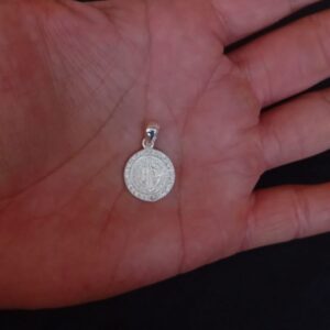 Moneda de san benito plata .925