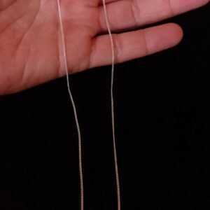 Cadena delgada plata .925