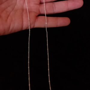 Cadena delgada plata .925