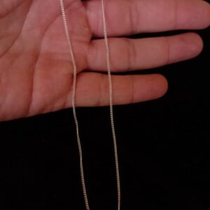Cadena delgada plata .925