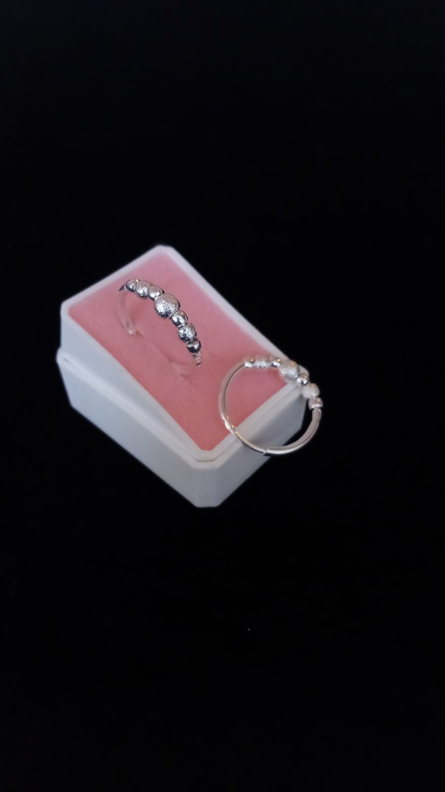Arracada gruesa plata .925